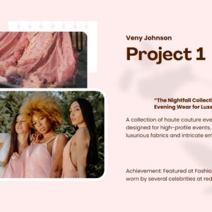 Modern Fashion Portfolio templates