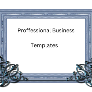 Proffessional templates